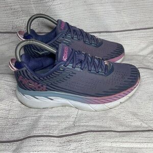 Hoka Women’s 6 Clifton 5 Purple Running Shoes